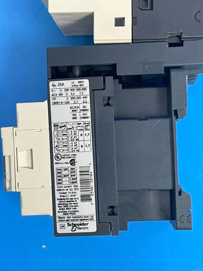 Автоматический выключатель Telemecanique GV2-P010H7 4-6.3A Motor Circuit Breaker