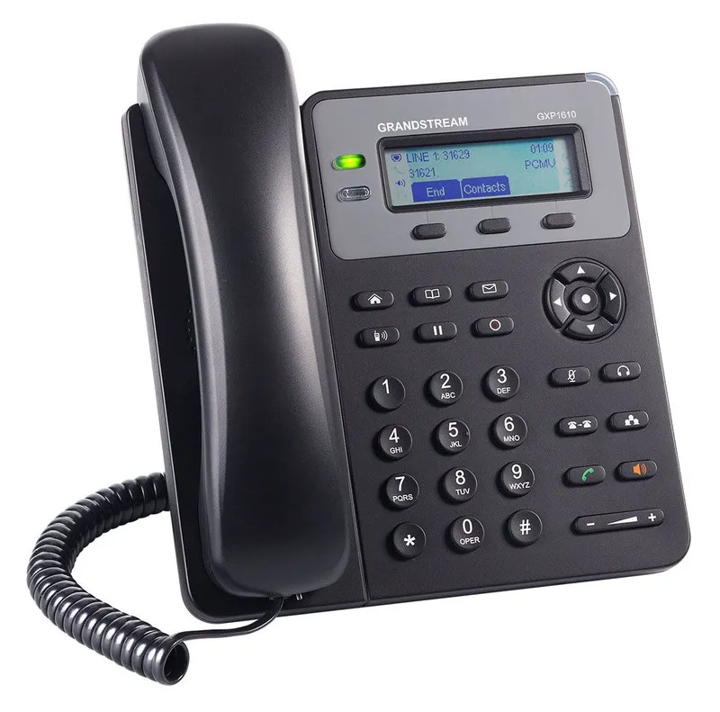 IP-телефон GRANDSTREAM GXP1610: 1 Line HD IP Phone w/ LCD Display-VoIP-1 MONTH F