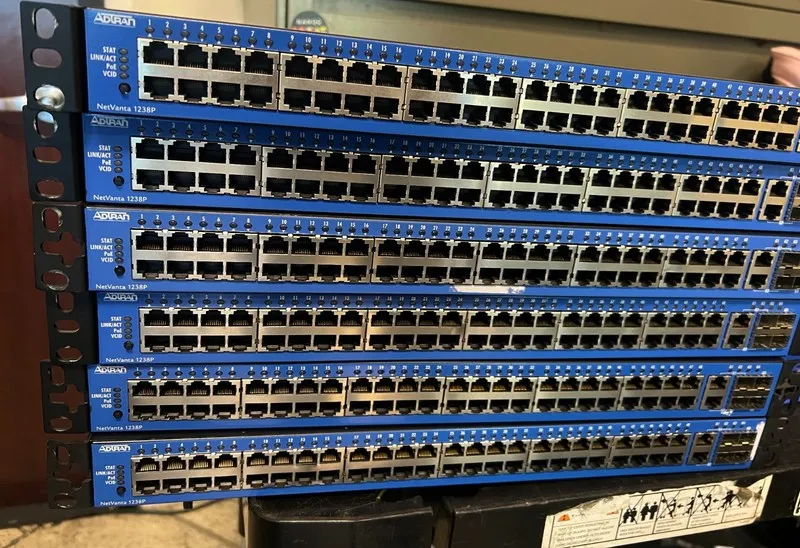 Коммутатор ADTRAN NetVanta 1238P 48-Port Managed PoE Gigabit Ethernet Switch (17