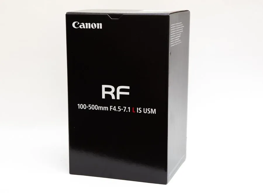 Объектив Canon RF 100-500mm f/4.5-7.1 L IS USM Mirrorless Lens USA Model