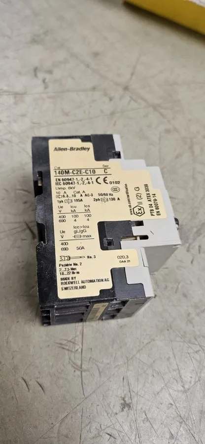 Автоматический выключатель Allen-Bradley 140M-C2E-C10 Motor Protection Circuit B