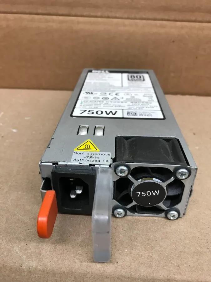 Блок питания Dell 750 W Hot Swap Power Supply PowerEdge R520 R620 R720 06W2PW 6W