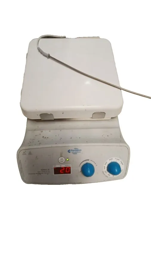 Магнитная мешалка CHEMGLASS AREC.X Heating Magnetic Stirrer CG-1999-V-10; & THER