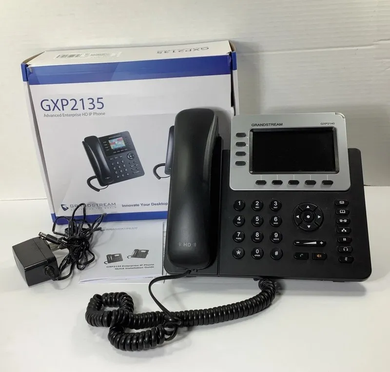 Grandstream GXP2140 Advanced Enterprise HD IP Phone IOB Box