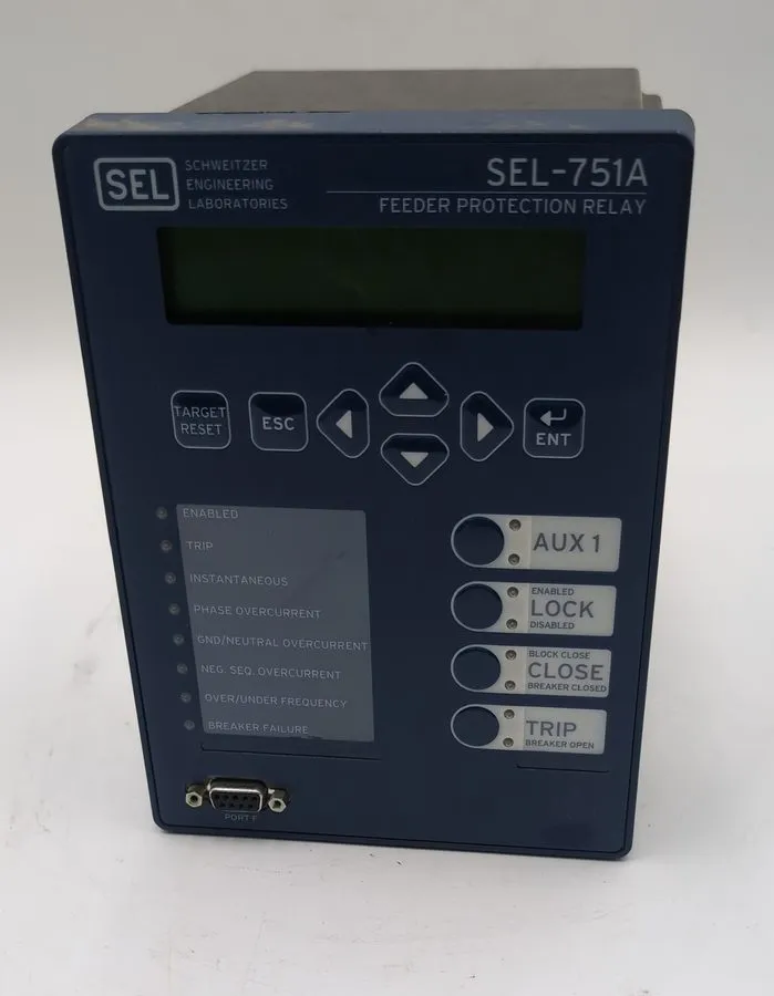 Реле защиты Sel Schweitzer SEL-751A 120-240VAC Feeder Protection Relay