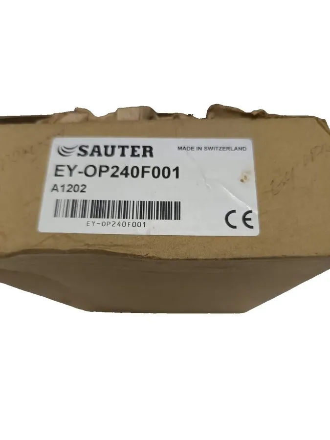 ПЛК Sauter EY-OP240-F001 HMI Operating Panel Display Module Modu 240 PLC Control