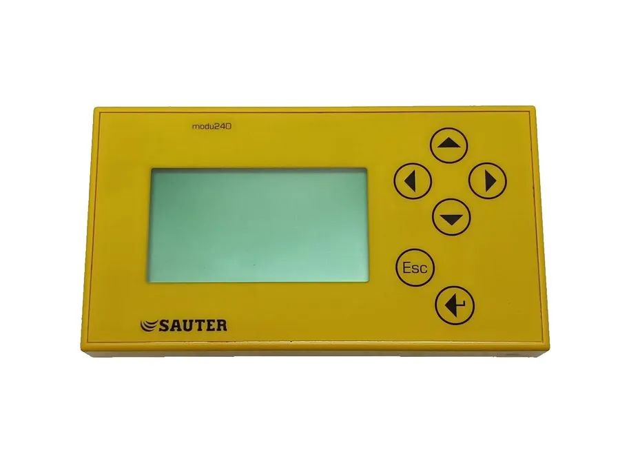 ПЛК Sauter EY-OP240-F001 HMI Operating Panel Display Module Modu 240 PLC Control — фото лота 2