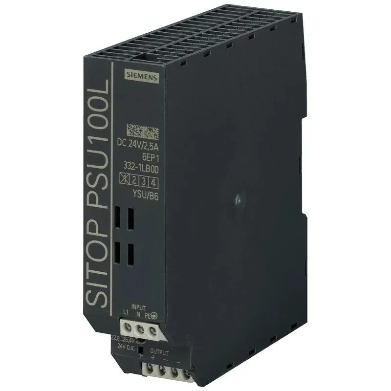 Блок питания SIEMENS SITOP PSU100L 24VDC power supply, 6EP1332-1LB00