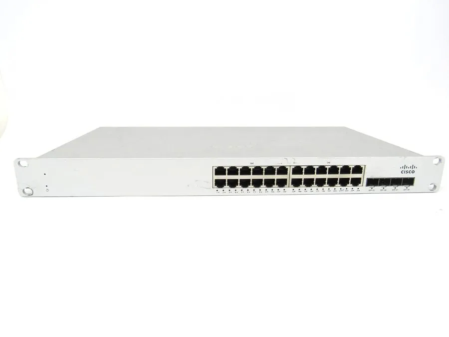 Коммутатор Cisco Meraki MS210-24P-HW UNCLAIMED 24 Port PoE Switch 370W Cloud Man