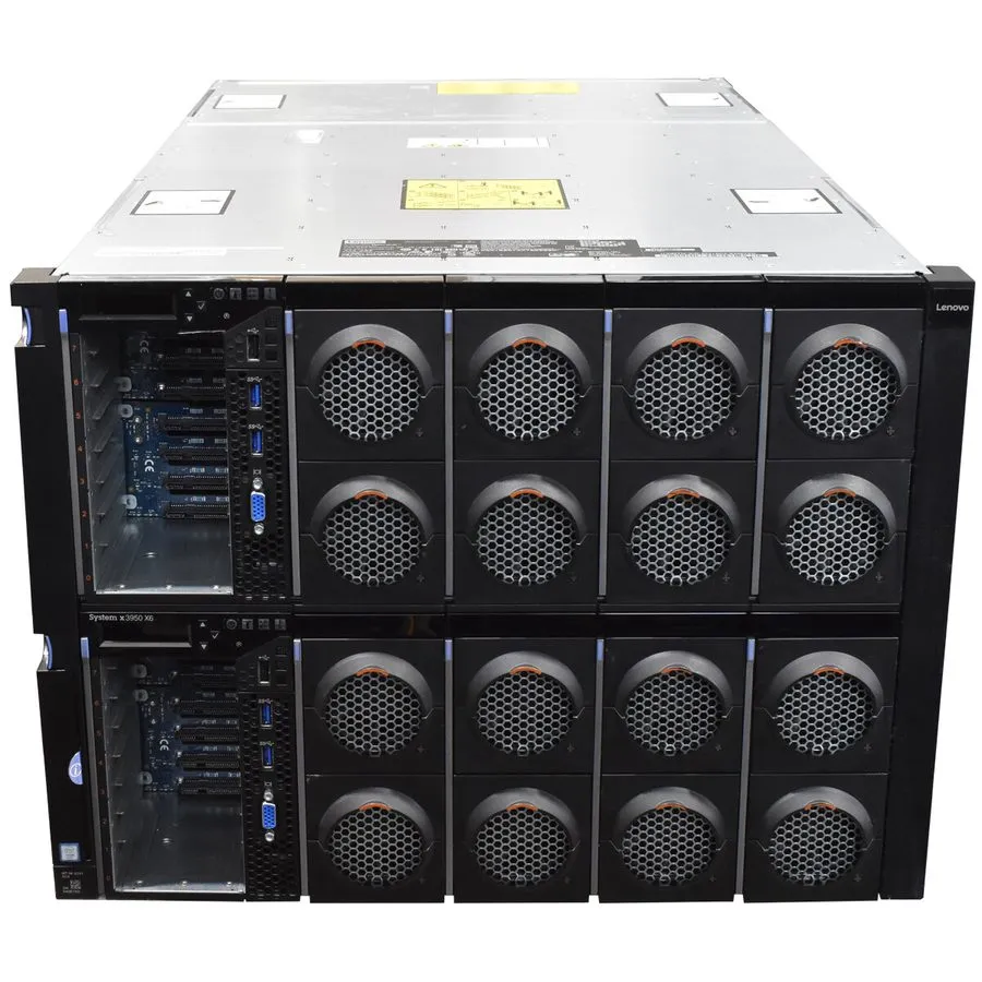Сервер Lenovo X3950 X6 Server 8x Xeon E7-8890 V3 18-Core CPU 0GB RAM 16x SFF 2.5