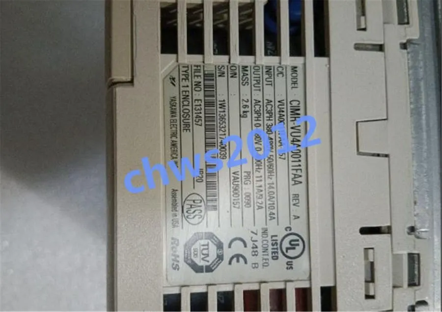 Частотный преобразователь Yaskawa CIMR-VU4A0011FAA, V1000 7.5HP 3-Phase 380-480V