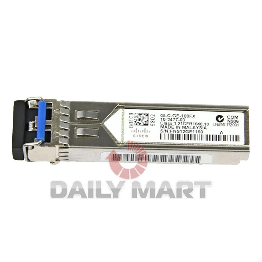 Трансивер Cisco Compatible GLC-GE-100FX 100BASE-FX 2km MMF 1310nm SFP Transceive