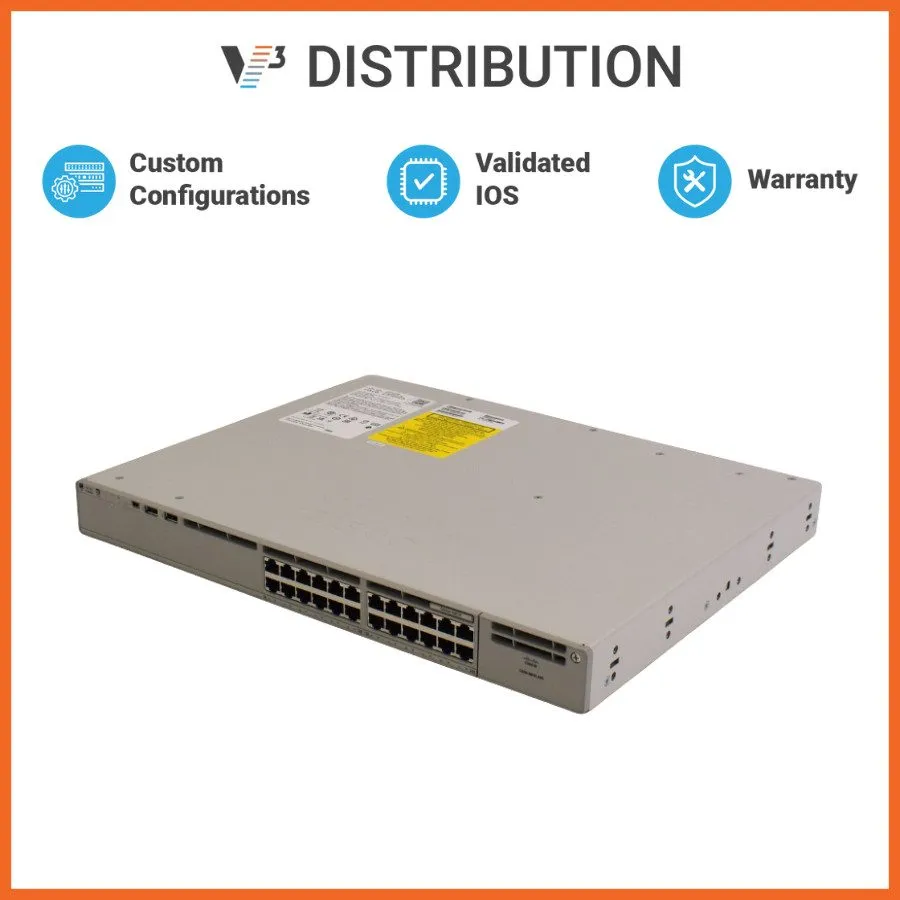 Коммутатор Cisco C9200-24T-A Catalyst 9200 24 Port Switch