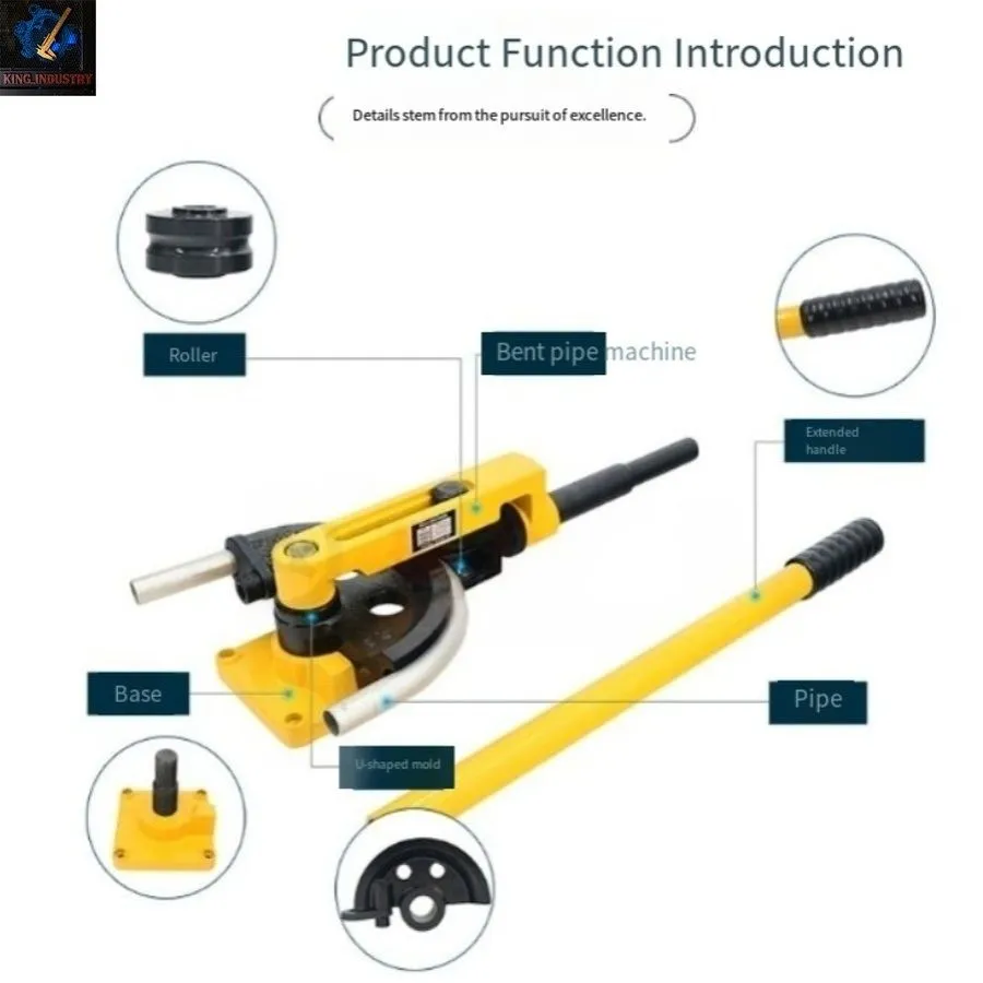 Режущий инструмент SWG-25S Iron Pipe Copper /Steel /Aluminum Pipe Bender U-shape