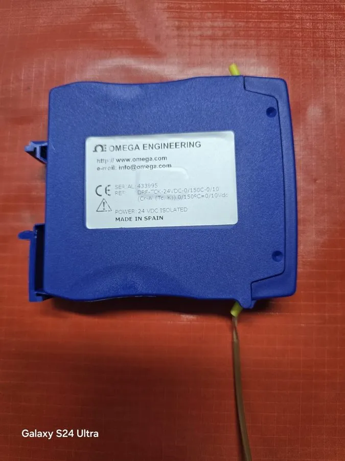 Термопара Omega DRF-TCK-24VDC-0/150C-0/10 K Type Thermocouple Input Signal Condi — фото лота 1
