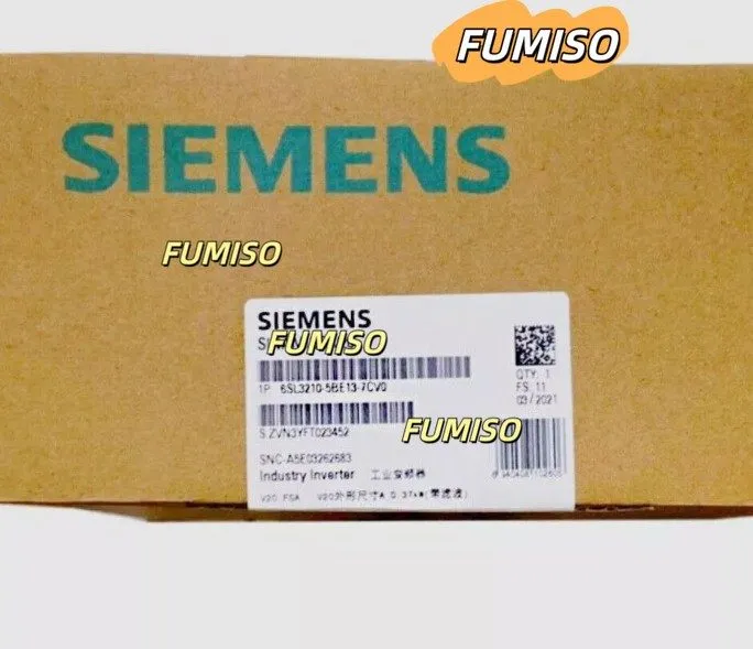 Частотный преобразователь 6SL3210-5BE13-7CV0 SIEMENS SINAMICS V20 INVERTER; 0.37