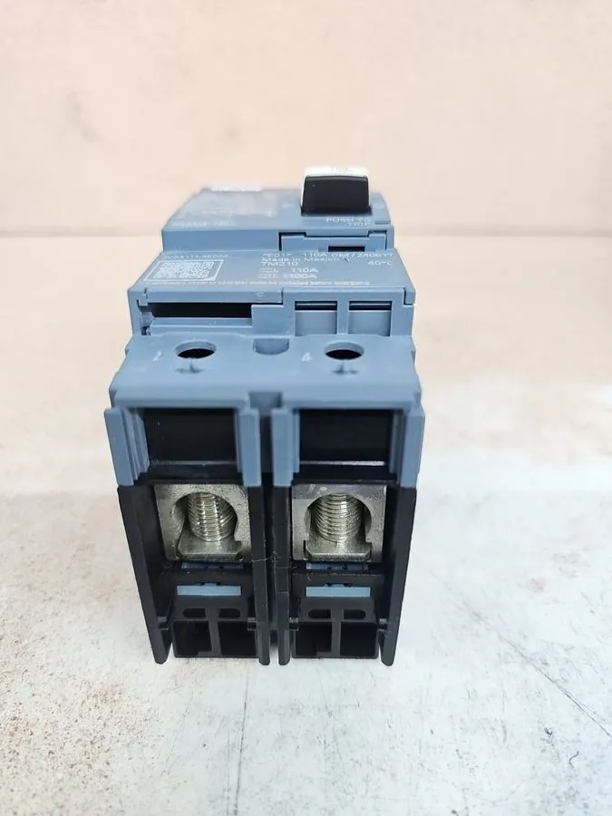Автоматический выключатель Siemens 3VA4111-4ED24-0AA0 2Pole 110 Amp 3VA4 480V 25