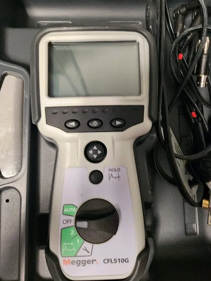Искатель повреждений кабеля Megger Cfl510g Cable Fault Locater, 0-15, 000 — фото лота 1