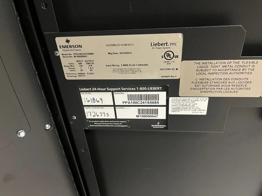 ИБП Liebert PPA100C Power Distribution Unit USIP