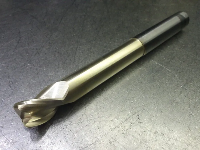 Режущий инструмент GWS 1/2" 3 Flute Carbide CR Endmill 1/2" Shank .02" R 3505003
