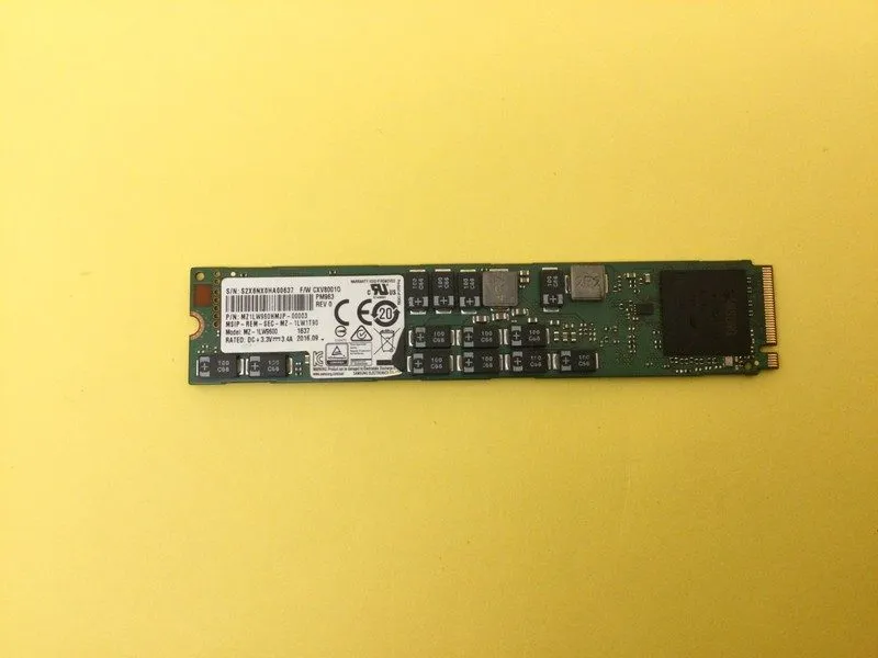 SSD-накопитель MZ-1LW9600 Samsung PM963 Series 960GB NVMe PCI Express M.2 22110 