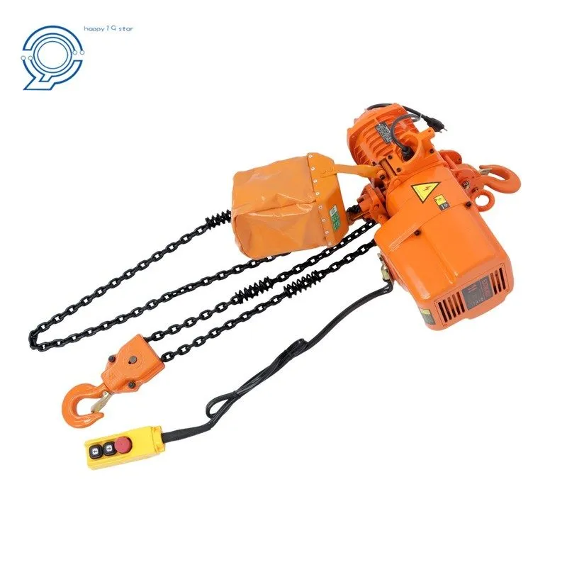 Таль Electric Chain Hoist G80 Chain 750W 1T/2200lbs 1.5m/5ft Wired Remote Contro — фото лота 2