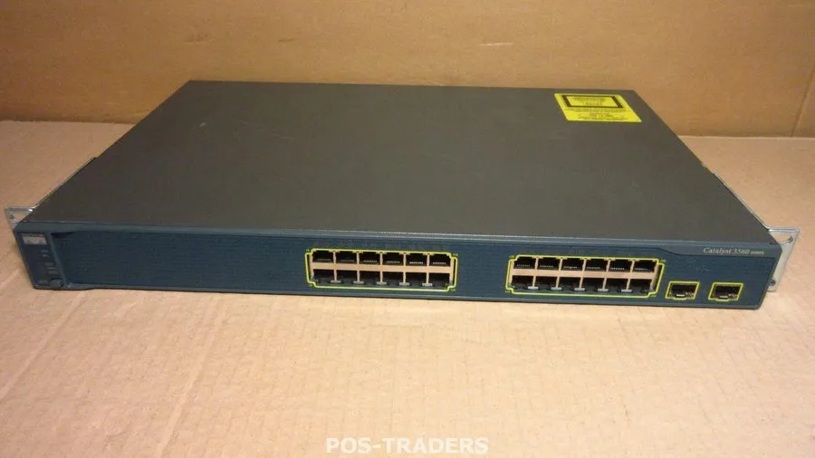 Коммутатор Cisco WS-C3560-24TS-S 24x 10/100 2x SFP Standalone Layer 3 Switch