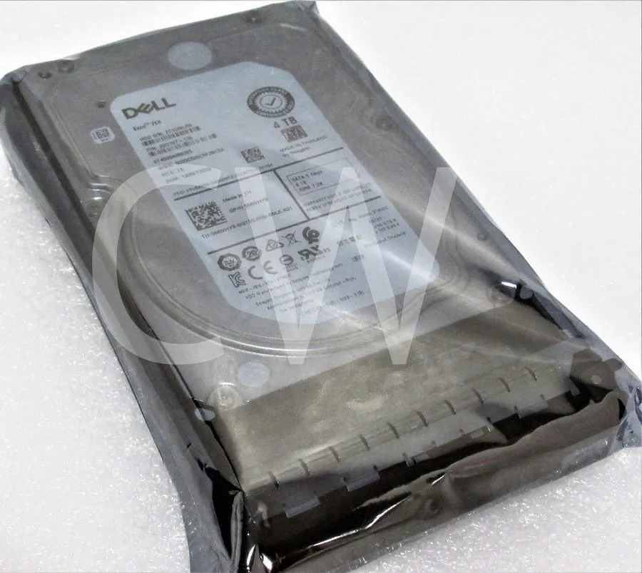 Жёсткий диск MWHY9 ST4000NM0265 Dell EXOS 4TB 7.2K 6G 3.5" SATA HARD DRIVE
