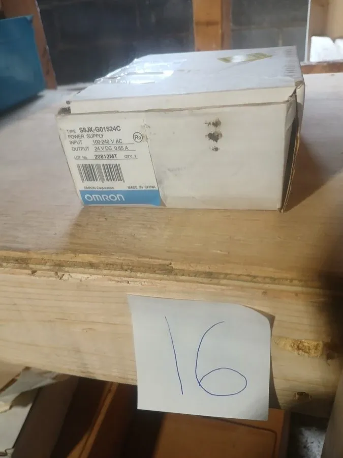 Блок питания Omron S8JX-G01524C DIN Rail Power Supply FNIP — фото лота 1