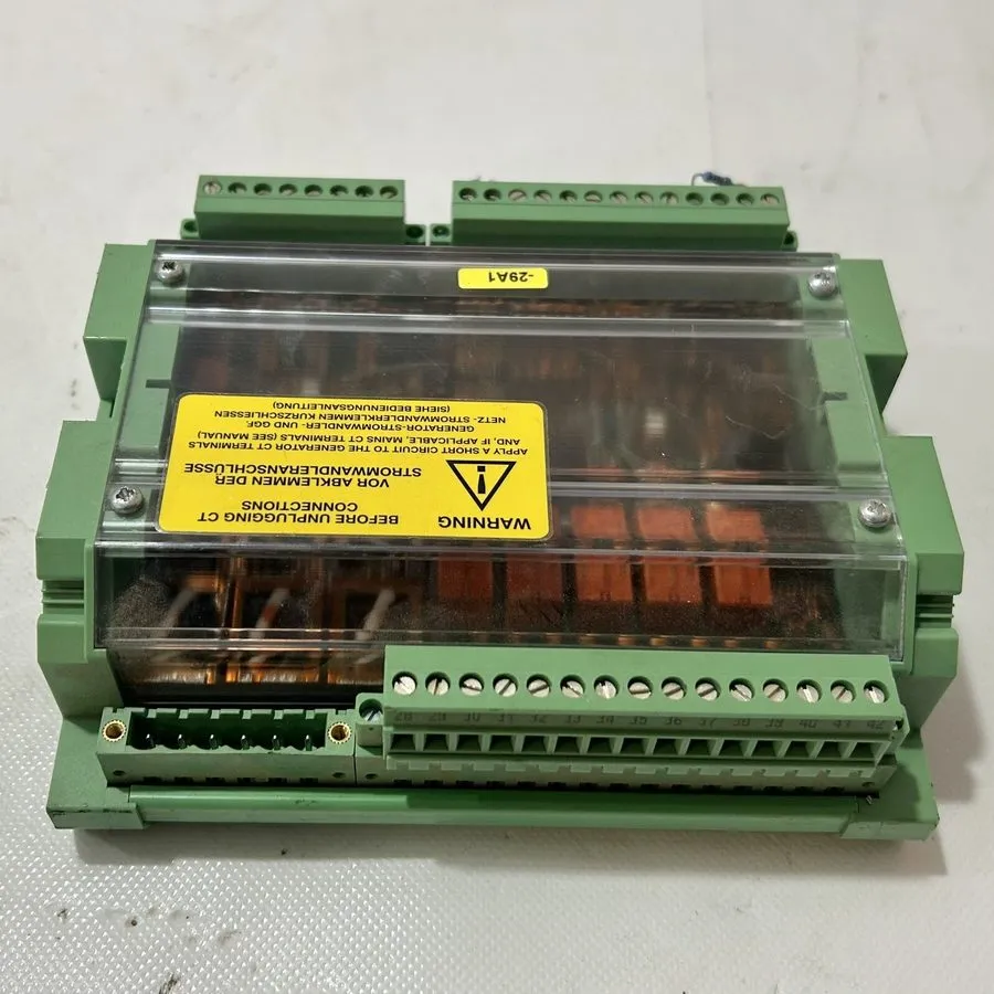 Реле защиты Woodward 8444-1076 MFR300-15M/WK0200 Multifunction Relay Protection  — фото лота 2