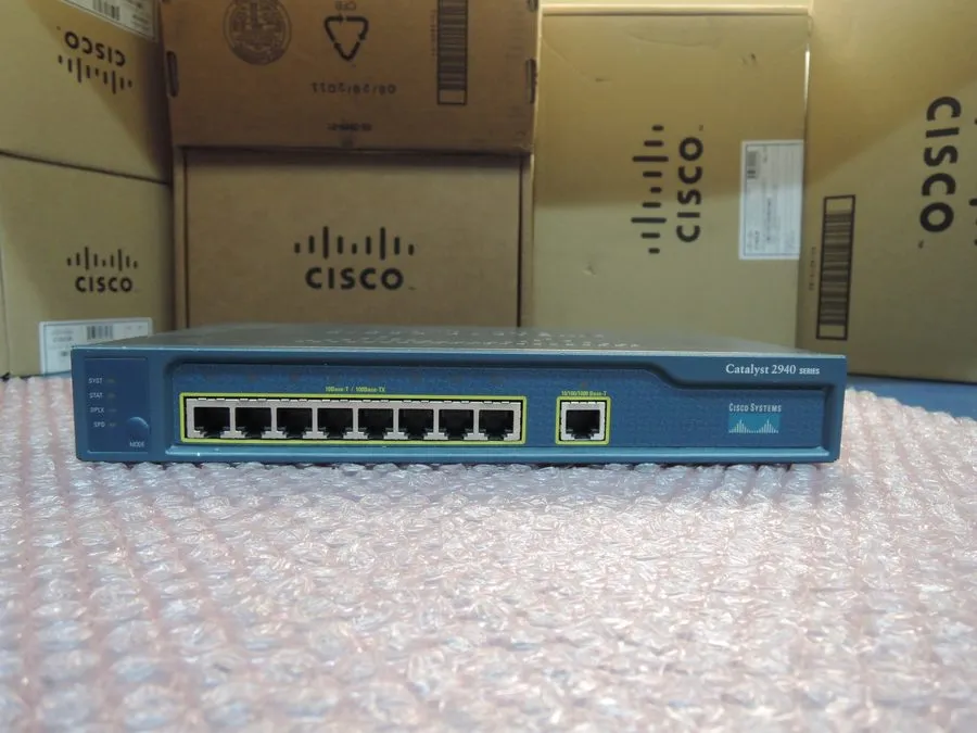 Коммутатор Cisco Catalyst WS-C2940-8TT-S Series 8-Port Managed Network Ethernet