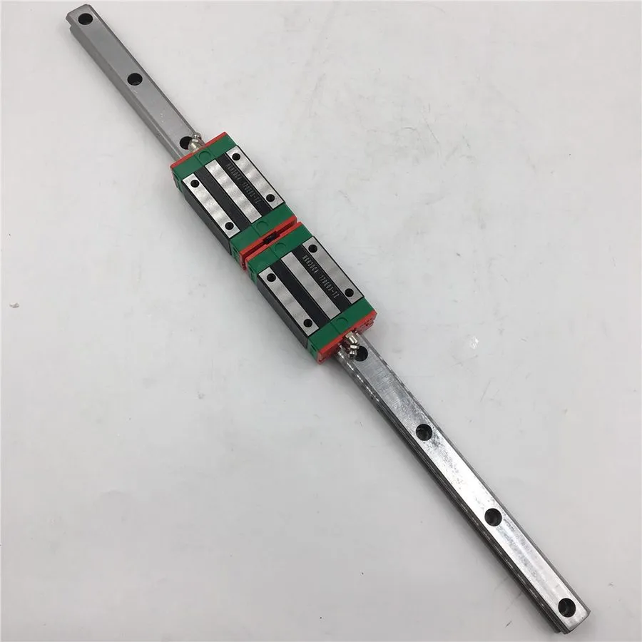Линейная направляющая HIWIN HGR25 Linear Guide Rail L1200mm & HGH25CA Rail Guide — фото лота 1