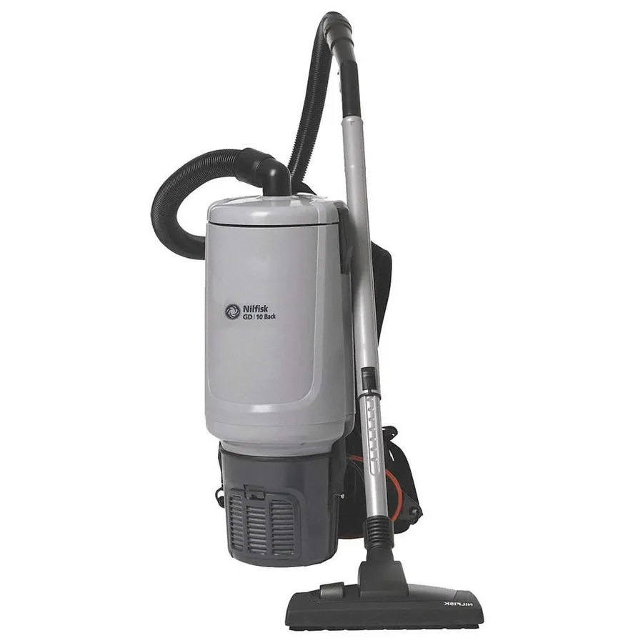 Складское оборудование NILFISK 9060709010 Backpack Vacuum,Disposable Bag,10.8 lb — фото лота 1