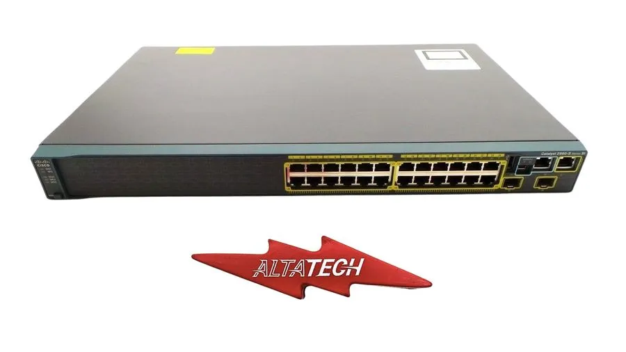 Коммутатор WS-C2960S-24TS-S CISCO Catalyst 2960-S Series 24 Port SI Switch