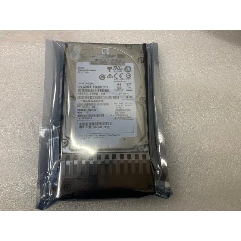 Жёсткий диск HP 730703-001 C8S59A Ent MSA2040 900GB 6Gb 10K RPM SAS 2.5" DP Hard