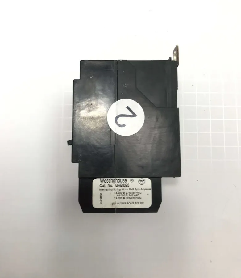 Автоматический выключатель Westinghouse Cutler-Hammer GHB3025 25A 3-Pole 480V Bo