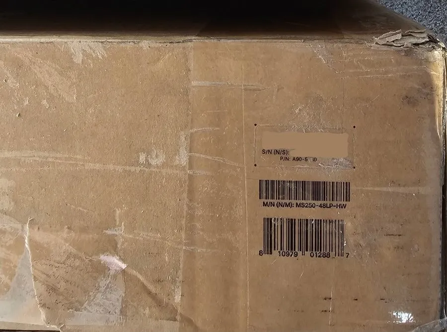 Коммутатор Unclaimed Cisco Meraki MS250-48LP-HW Switch / 48 Port PoE+ 4x 10GB SF