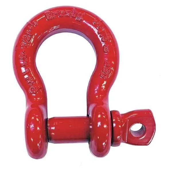 Такелажная скоба Crosby 1018464 Carbon Steel S-209 Screw Pin Anchor Shackle, -Co