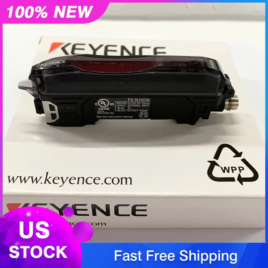 Датчик KEYENCE FS-N15CN Amplifier Fiberoptic Sensor