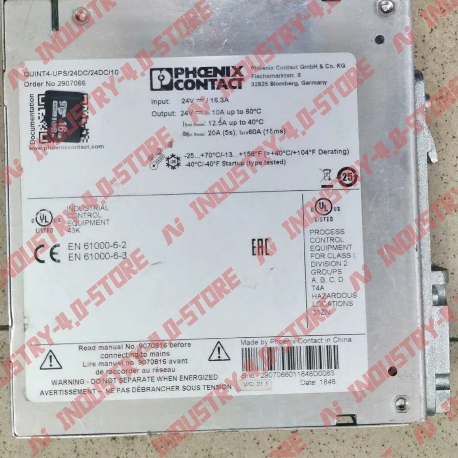 Блок питания Phoenix Contact QUINT4-UPS/24DC/24DC/10 2907066 Power Supply