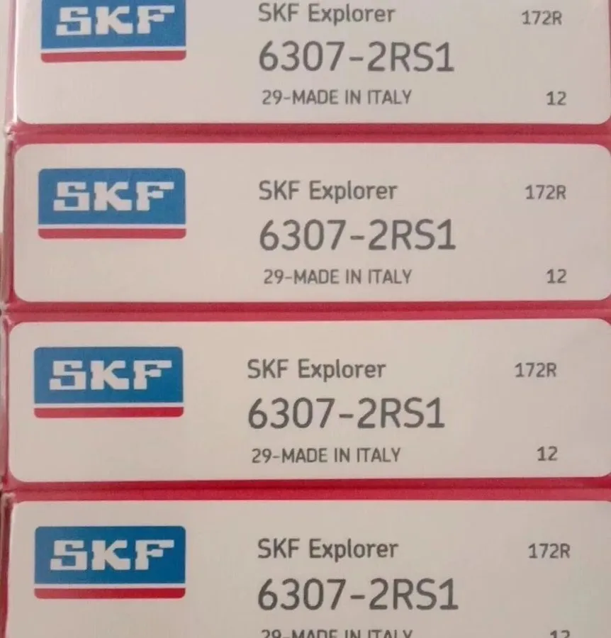Подшипник SKF 6307-2RS1 Ball Bearing Supreme Rubber Sealed 35x80x21mm 6307RS