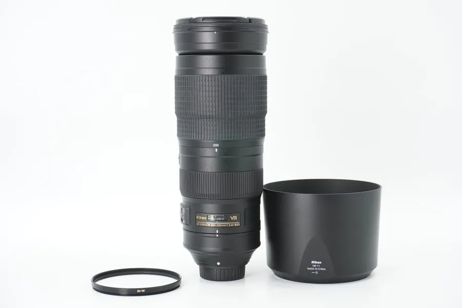 Объектив Nikon 200-500mm f/5.6E AF-S NIKKOR ED VR Lens, Works Perfectly
