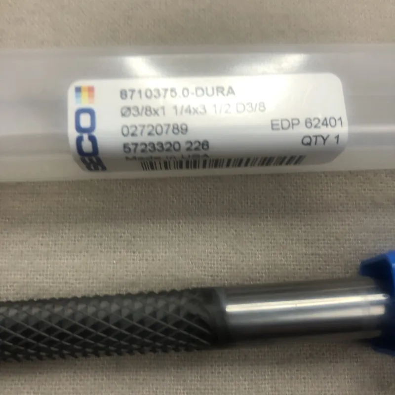 Режущий инструмент SECO 8710375.0-DURA Solid Carbide END MILL 3/8 X 1 1/4 X 3 1/