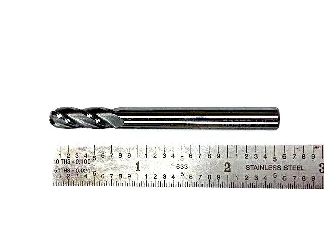 Режущий инструмент OSG 404-2500-BN Ball End Mill,Single End,1/4",Carbide 2TXT6