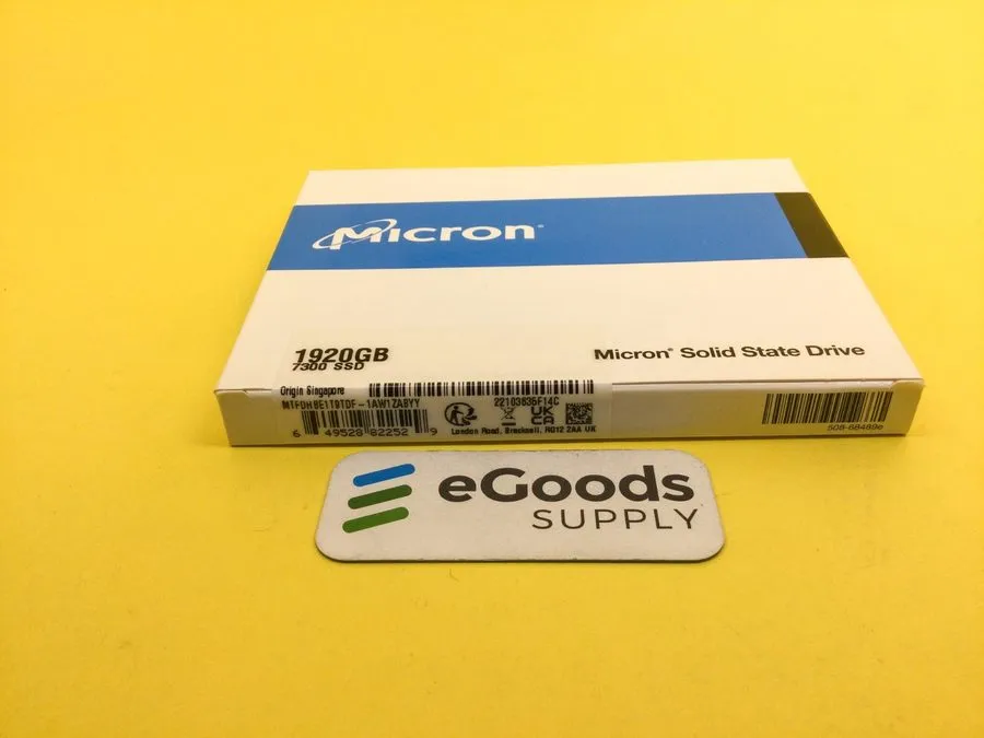 SSD-накопитель Micron 7300 PRO 1.92TB NVMe PCIe 3.0 2.5'' U.2 Internal SSD MTFDH