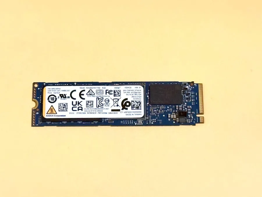 SSD-накопитель Kioxia 2280mm NVMe 1TB M.2 NVMe Gen 4.0 x 4 SSD KXG80ZNV1T02