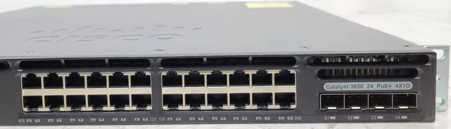 Коммутатор CISCO WS-C3650-24PS-L 24-Port Gigabit PoE+ Switch — фото лота 2
