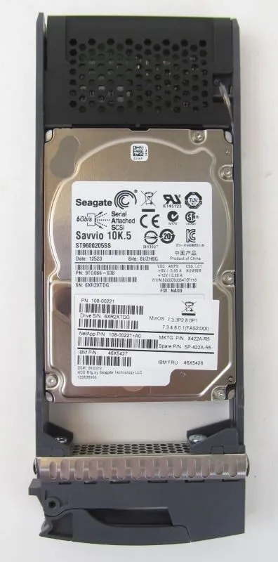 Жёсткий диск NetApp X422A-R5 600GB 10K 6GBPS SAS 2.5in HDD 108-00221+A0 46X5427 