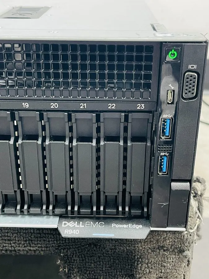Сервер Dell EMC R940 24-SFF 2.5 CTO Server w/2x Intel Xeon 5115 2.40Ghz 1x Micro