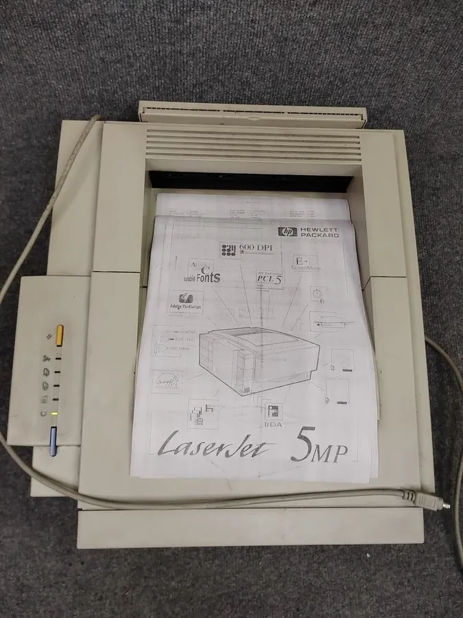 Лазерный принтер HP LASERJET 5MP Monochrome Laser Printer C3155A Vintage 1995